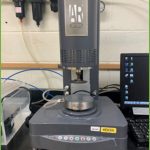 The Figure demonstrates typical measurements from rheology