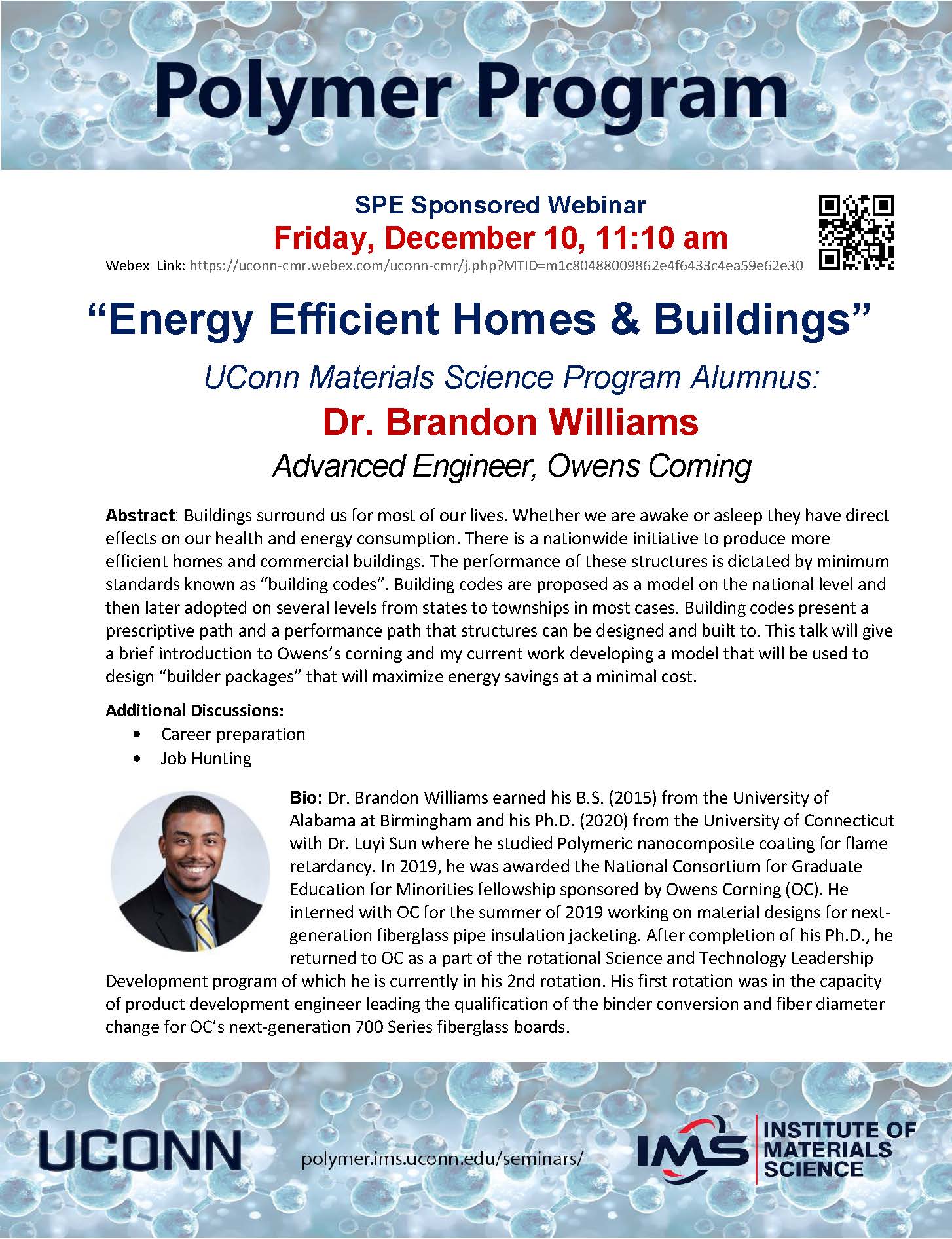 SPE Seminar - Brandon Williams