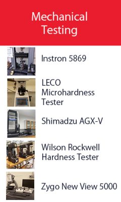 IMS Instrumentation - Mechanical Testing
